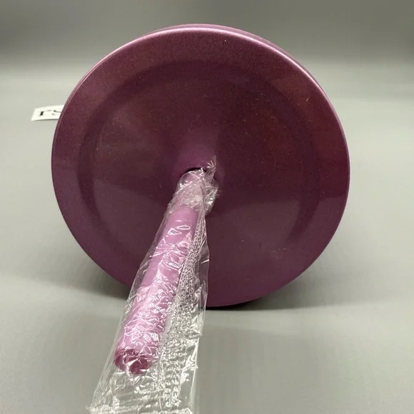 Dunkin'  24oz Stainless Sipper Tumbler with Straw Iridescent PINK - NWT - Picture 3 of 4